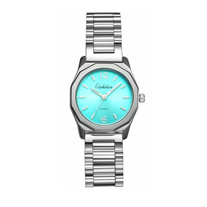 Starlight Color Turquoise & Silver Bracelet Watch