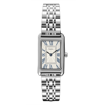 Raquel Two-Hand Date Stainless Steel Watch