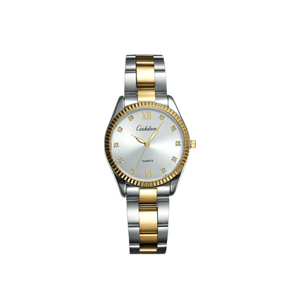 Scarlette Three-Hand Date Two-Tone Stainless Steel Watch